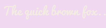 Image with Font Color F3ECE1 and Background Color F0D8F1